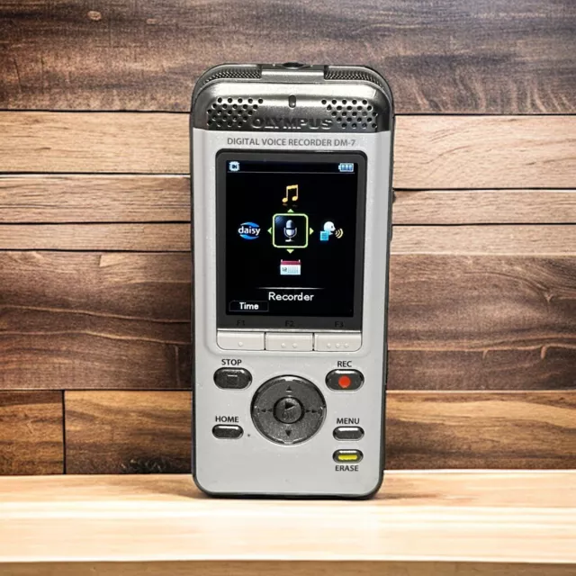 Olympus DM-7 Digital Voice Recorder | 4GB | Wi-Fi | Smartphone compatible