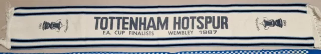 Schal Tottenham Hotspur FC - England Wembley FA Cup 1987