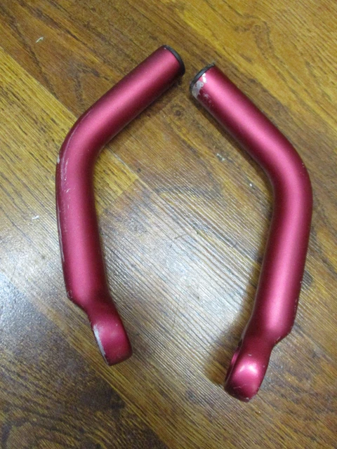 Vintage Schwinn 22.2 Handlebar Bar Ends Extensions - Red