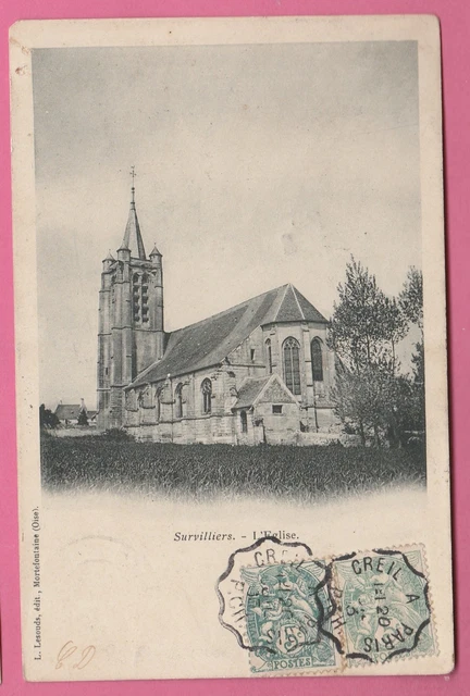 95 - SURVILLIERS - L'Eglise