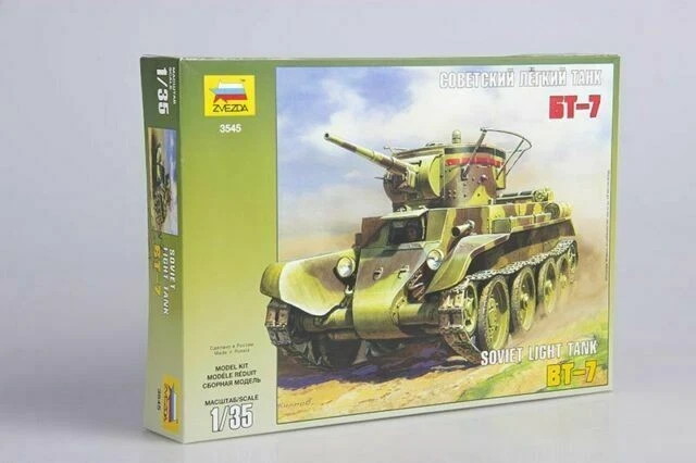 Zvezda Soviet WWII Tank BT-7 / 7a - acheter sur