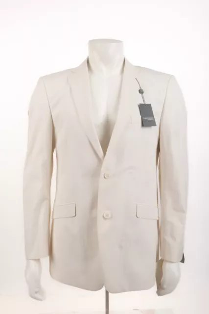 Madison Modern Fit Mens Suit Jacket Sport Coat Blazer Sz US 40R White NWT