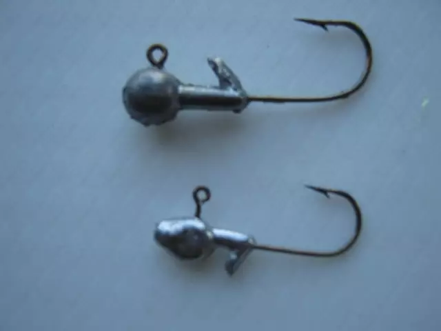 Hook Headz™ Lead Free Bismuth Tin Jig Heads (Bulk Unpainted)
