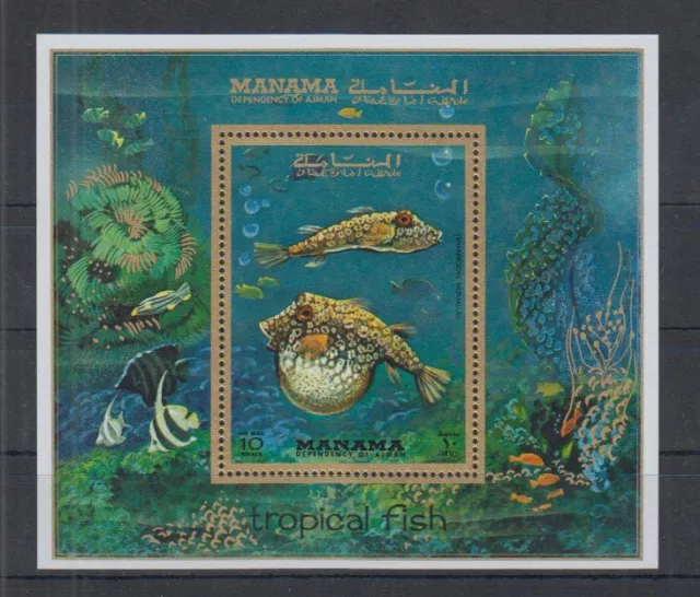 C613 Manama - MNH - Marine Life - Tropical Fish