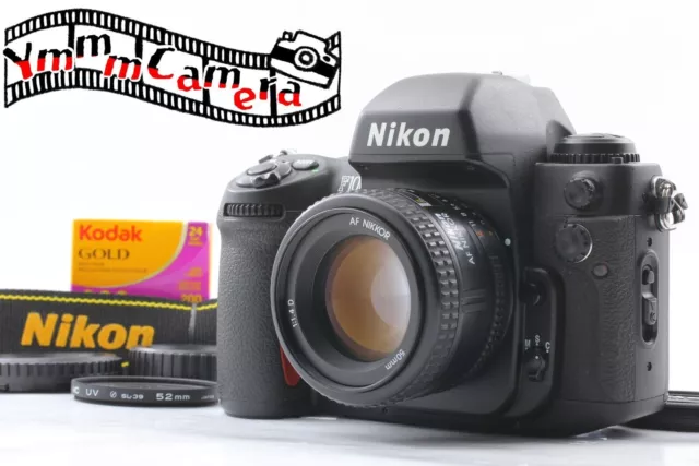 [Mint con correa] Cámara de película Nikon F100 AF Nikkor 50 mm f1.4D Lente...