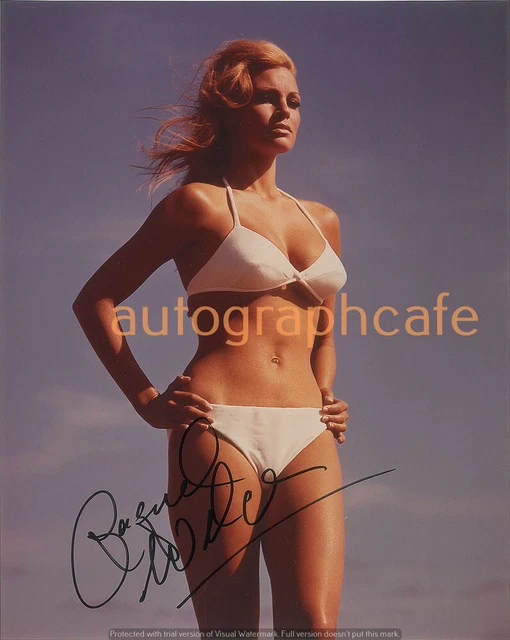 RAQUEL WELCH 10 x 8 Inch Autographed Photo - High Quality Copy Of Original (a)