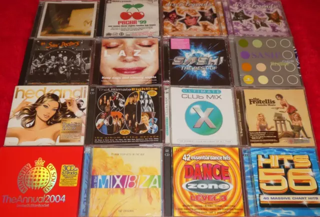 16-Dance & House Cd-Albums-27.Discs-Job Lot-Bundle.**