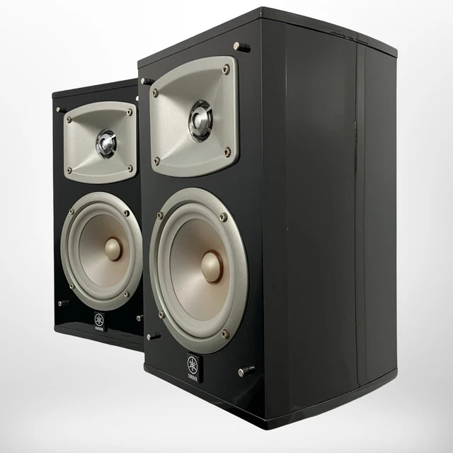 PAIR YAMAHA NS333 Bookshelf Surround Stereo Speakers Hifi Home Theatre