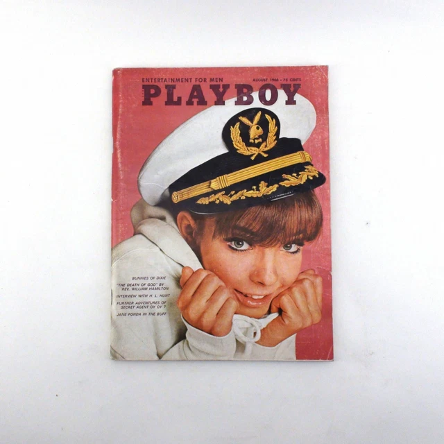PLAYBOY MAGAZINE VINTAGE Août 1966 Susan Denberg Playmate/Bunnies Of