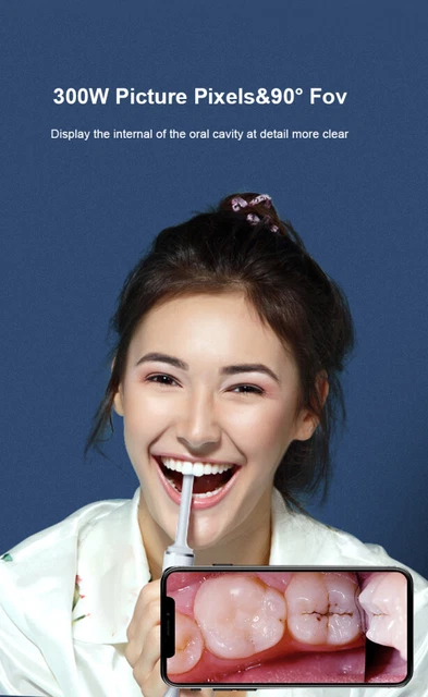IP67 Oral Dental Intraoral Camera HD 1080p WIFI Endoscope Teeth Mirror Wireless