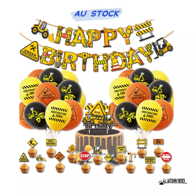 BLUEY BINGO HAPPY Birthday Banner Cake Topper Balloon Party Supplies Deco  Bundle $27.99 - PicClick AU