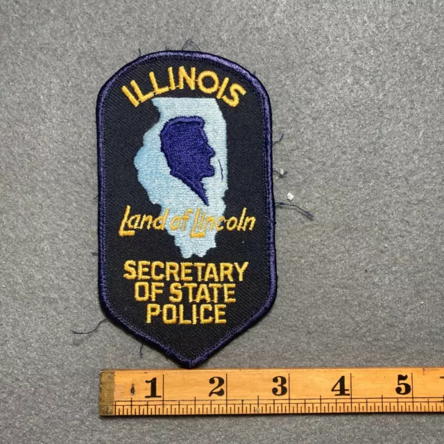 Illinois Secretary of State Police Patch G7 ..