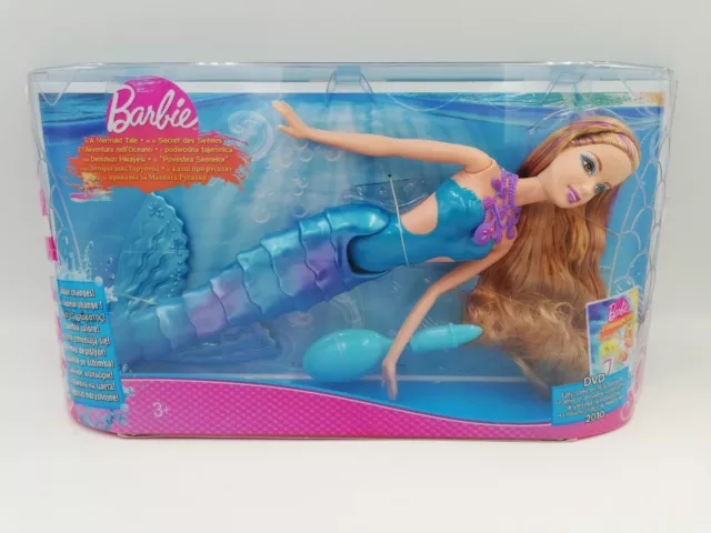 Barbie in a Mermaid Tale Color Change Mermaid Doll #R4138 - HTF Mattel 2010 New