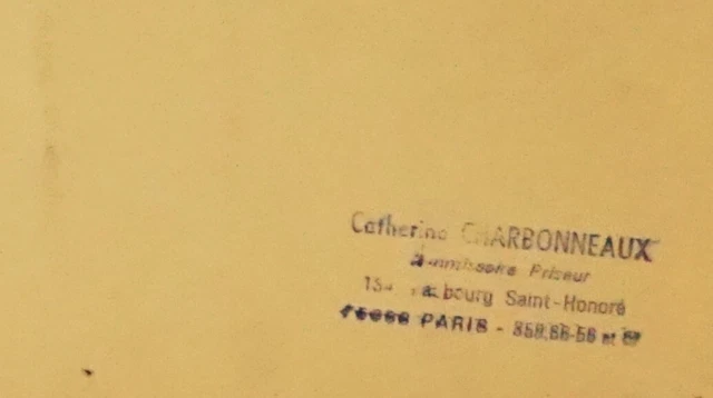 G.H.TRIBOUT   ""  Jeanne Moreau ""  Aérographe original 3