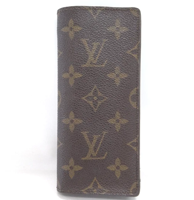 LOUIS VUITTON Glasses Case Etui a Lunettes Simple M62962 Monogram 23200166800 h