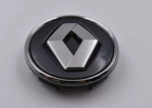 4 CACHE MOYEU origine Renault Noir anthracite avec cerclage chrome  403150709R EUR 30,00 - PicClick FR