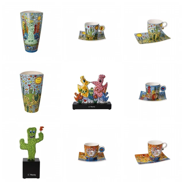 Goebel James Rizzi Jumbotasse My New York City Day Für 500ml Porzellan Goebel Porzellanmanufactur