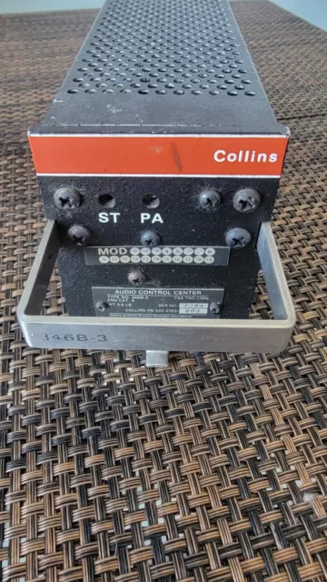 Collins 522-3763-003   Audio Control Center -  Type: 346B-3