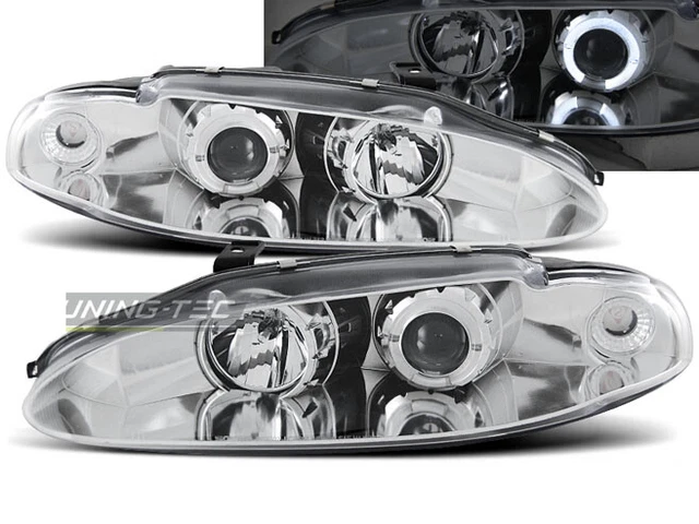 thumbnail image 2 of Right Side Headlight Assembly For Ford Transit Connect 2013-2016 – Chrome Housing, Halogen – GV-ZONE 2 of 5