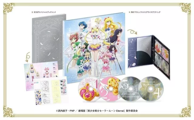 Pretty Guardian Sailor Moon Eternal First Press Limited Edition Blu-ray