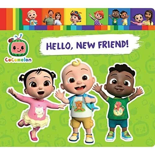 HELLO, NEW Friend! [Board book] Board Book NEW