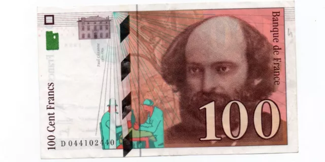 FR2-France-100 francs 1998-D-voir état