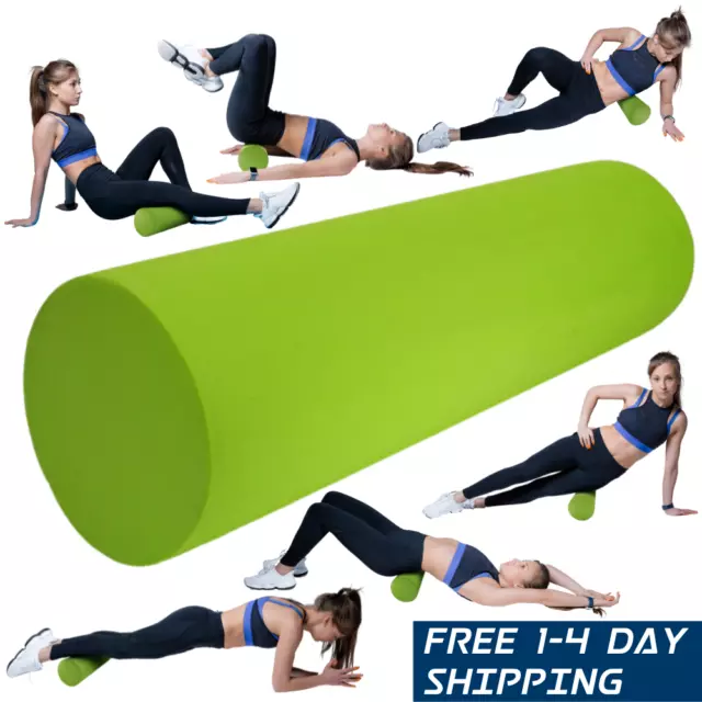 High-Density Foam Roller for Massage, Muscle Recovery + BONUS CARRY CASE