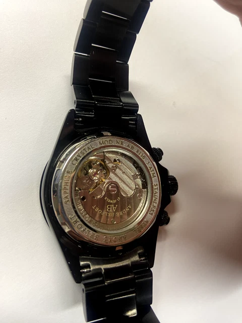 RELOJ ANDR BELFORT Aventure Negro Oro EUR 899 99 PicClick FR