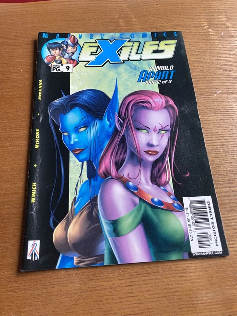 Exiles 9 2002 VF/FN MARVEL Judd Winick