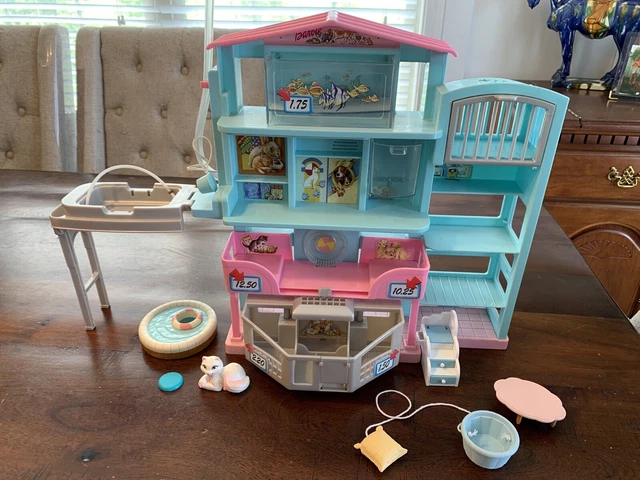 BARBIE POSH PETS Sweet Sounds Pet Shop Playset 2002 RARE Mattel