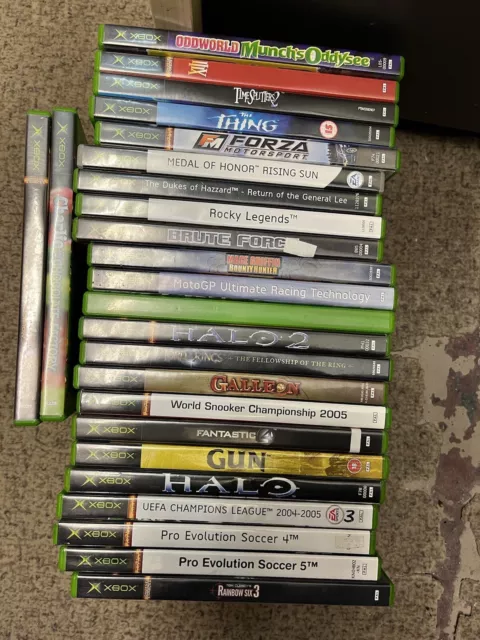 Original Xbox Game Games Bundle X 25 Joblot VGC MICROSOFT XBOX