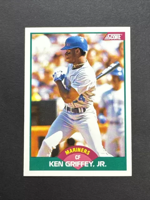 1989 Score Traded #100T ~ Ken Griffey Jr ~ ROOKIE 🎖️NEAR MINT or BETTER🎖️