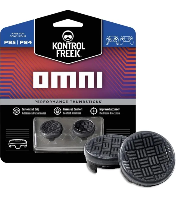 KontrolFreek Omni For PlayStation 4 (PS4) & PlayStation 5 (PS5) Gaming Grips