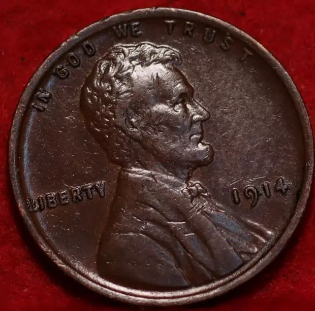 1914 Philadelphia Mint Lincoln Wheat Cent