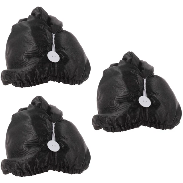 3 pz cappello asciugamano assorbente asciugacapelli cartone animato capelli bagnati turbante per