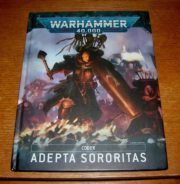 2021 Codex Adepta Sororitas 9th Edition Book Sisters Battle Warhammer 40K HC