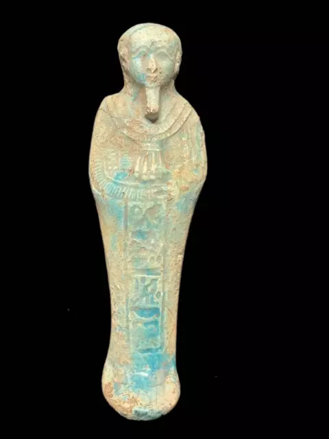 BEAUTIFUL ANCIENT EGYPTIAN  USHABTI SHABTI - 664 - 332bc (17)