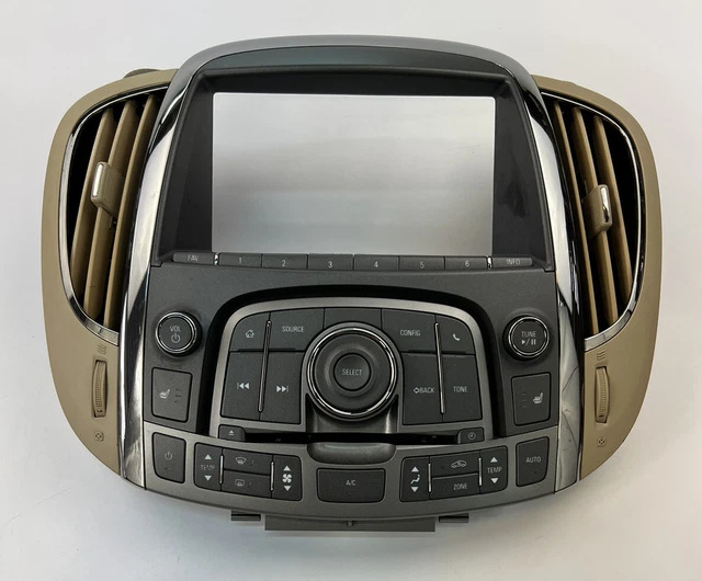 Buick Lacrosse Oem Front Radio Stereo Headunit Climate Heated Seats Beige Bezel Buick Lacrosse Oem Front Radio Stereo Headunit Climate Heated Seats Beige Bezel