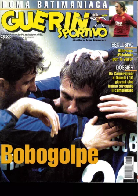 Guerin Sportivo N.47 Novembre  2000 Vieri