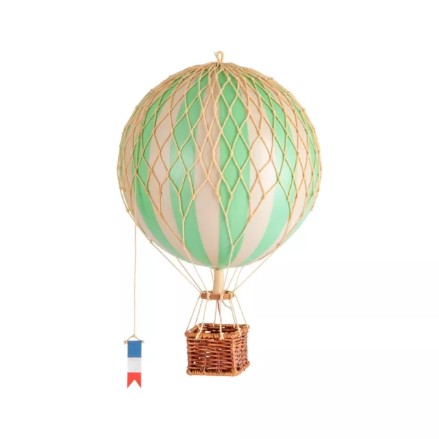 Authentic Models Hot Air Balloon Model Travels Light True Green 11.8  in Tall