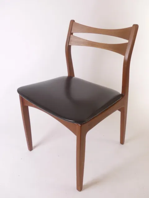 Teak Stuhl Cristian Linneberg Danish Teak Dining Chair 60er 60s Jahre