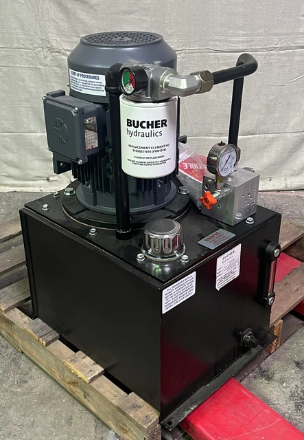 MONARCH T1VA355C02F1-01 Hydraulic Power Unit 1.5 gpm 2,500 psi Max Pressure 3 hp MONARCH T1VA355C02F1-01 Hydraulic Power Unit 1.5 gpm 2,500 psi Max Pressure 3 hp