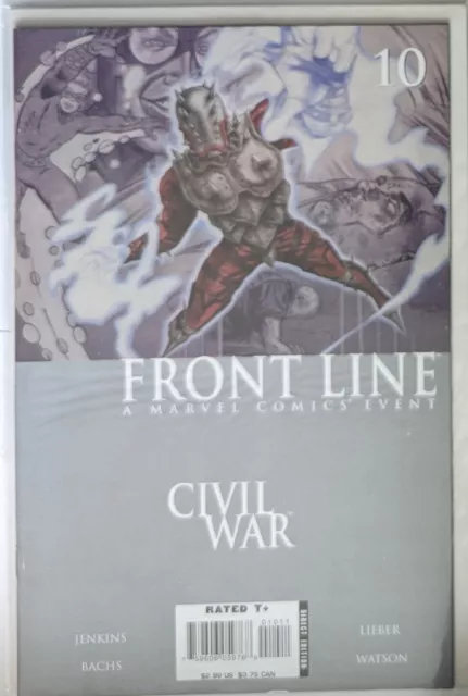 Civil War Front Line #10 (2007) Near Mint+
