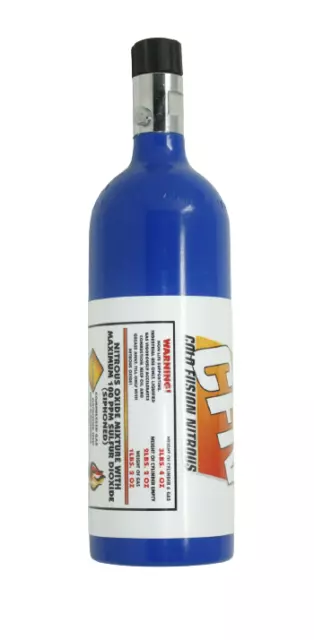 1.25LB Nitrous Bottle W/high flow valve