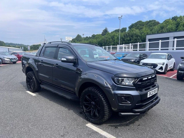 2022 22 FORD RANGER BLACK LABEL RAPTOR 2.0 WILDTRAK Auto 210bhp in Grey ...