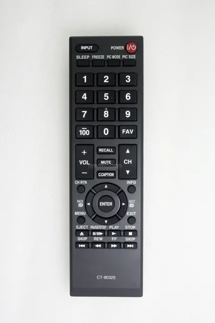 CT-90325 Remote For Toshiba 22SL400 26AV615DB 49L420U 19AV600UZ 32C120U2 LCD TV