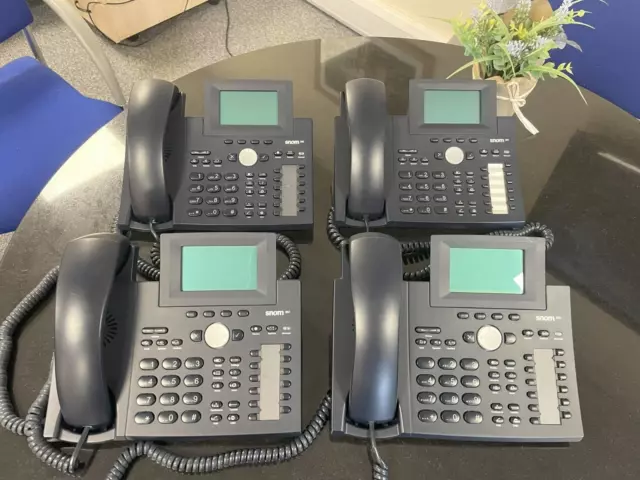 Snom 360 Voip/Sip Desk Phone - Refurbished - Firmware Updated - Fully Tested
