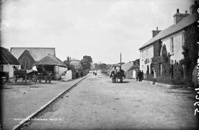 Village, Oughterard, Co. Galway c1900 Ireland OLD PHOTO