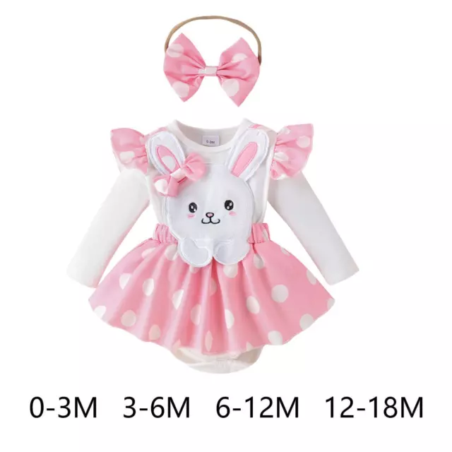 Abito Da Coniglio per Bambini con Set di Papillon Accessori per Costume Da