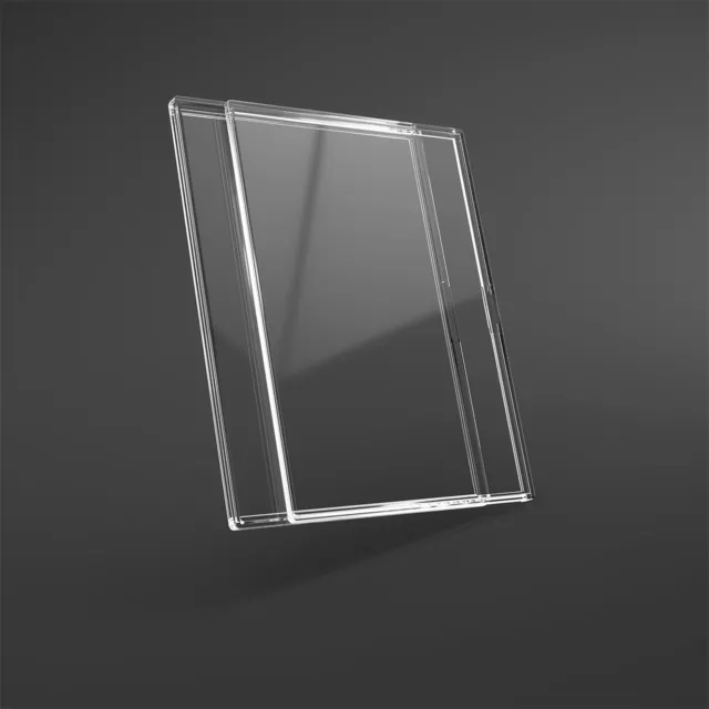 Slide Card Cases - Premium Hard-Shell Card Holders with Innovative Slide-Lock Me